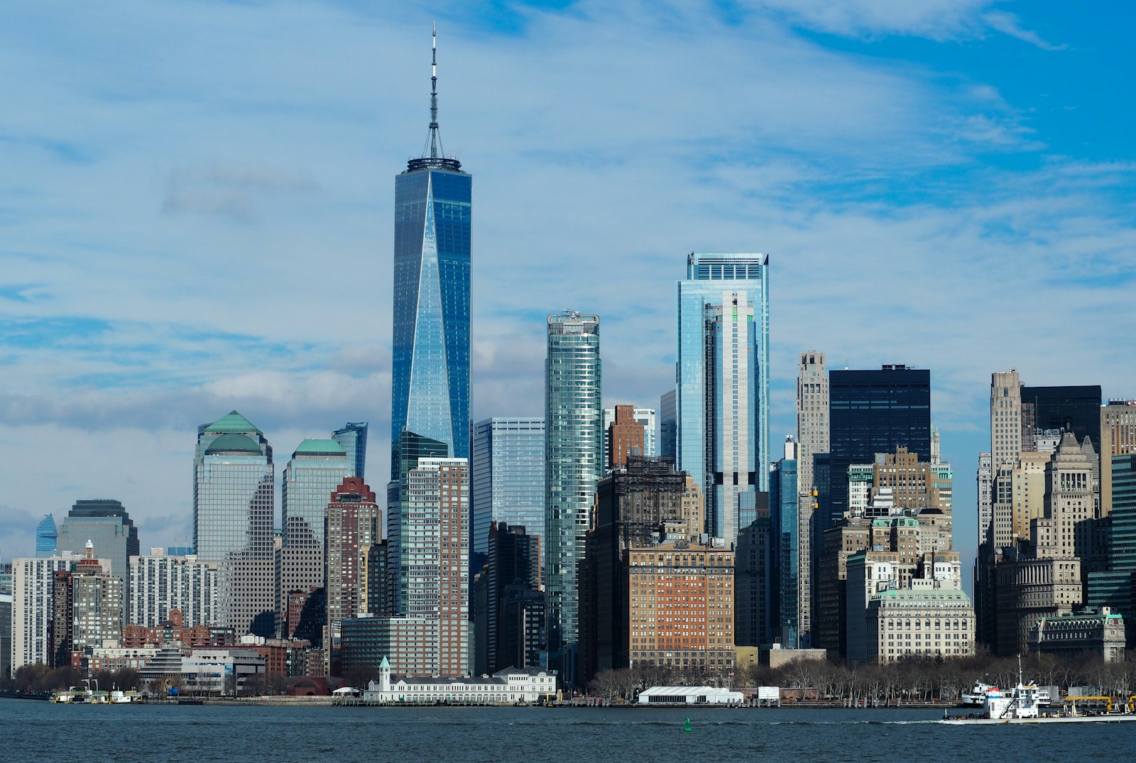 a view of a large city with a lot of tall buildings