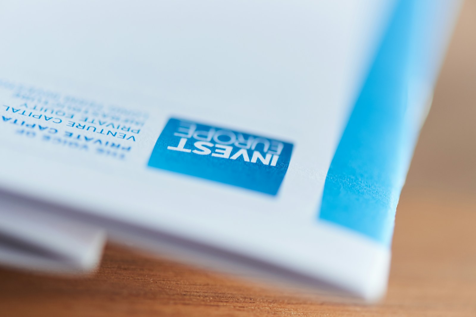 A document displaying the blue 'invest europe' logo and text